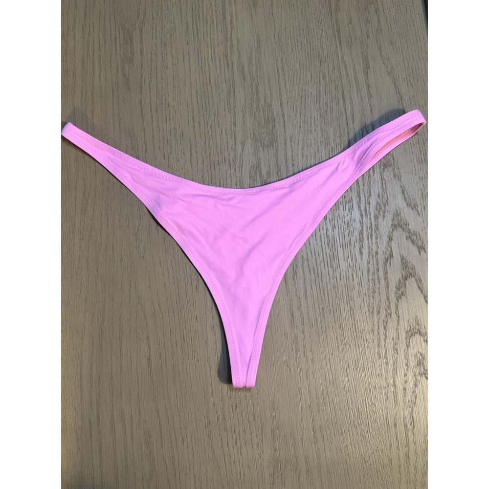 Skims Recycled Swim Thong Bikini Bottom 4X NWT Light PInk